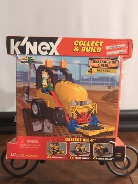 K'Nex Construction Crew Backhoe Set #11564